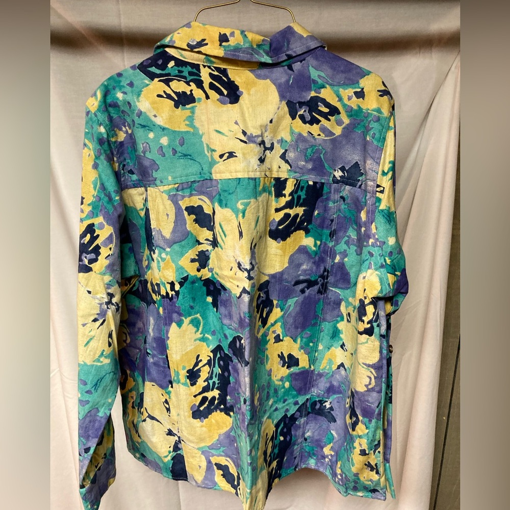 Koret Multicolor Patterned Lightweight Shirt Jack… - image 4